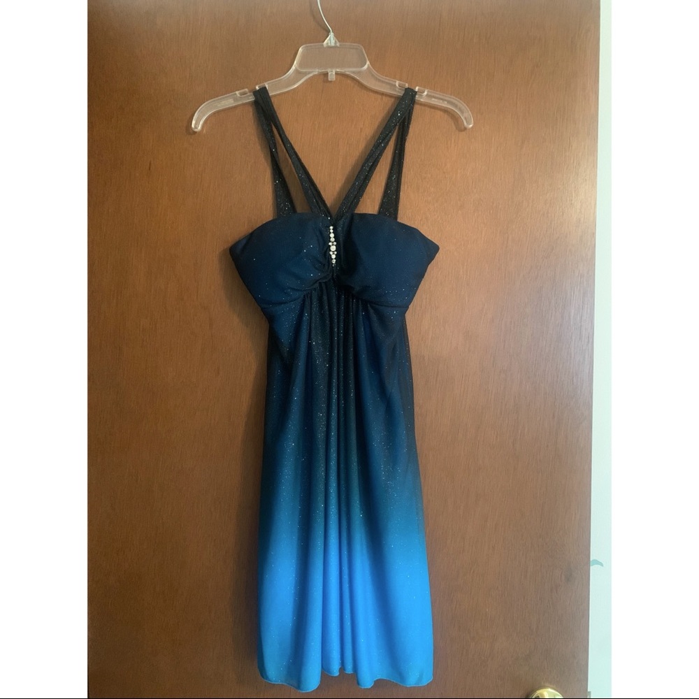 Blue Ombré Dress